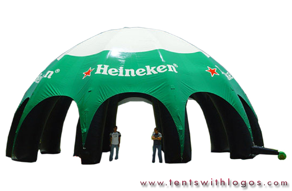 Inflatable Dome Tent - Heineken